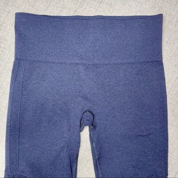 Lululemon In The Flow Crop ll Leggings Navy Blue 6 - Picture 5 of 11